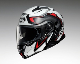 Shoei Neotec 2 Respect TC1 Red helmet SRL-01 Bluetooth Com. System £181when purchased with a Neotec 2
